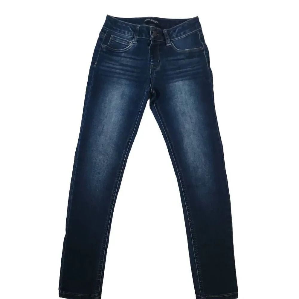 Imperial Star Girls Size 10 Blue Skinny Jeans
